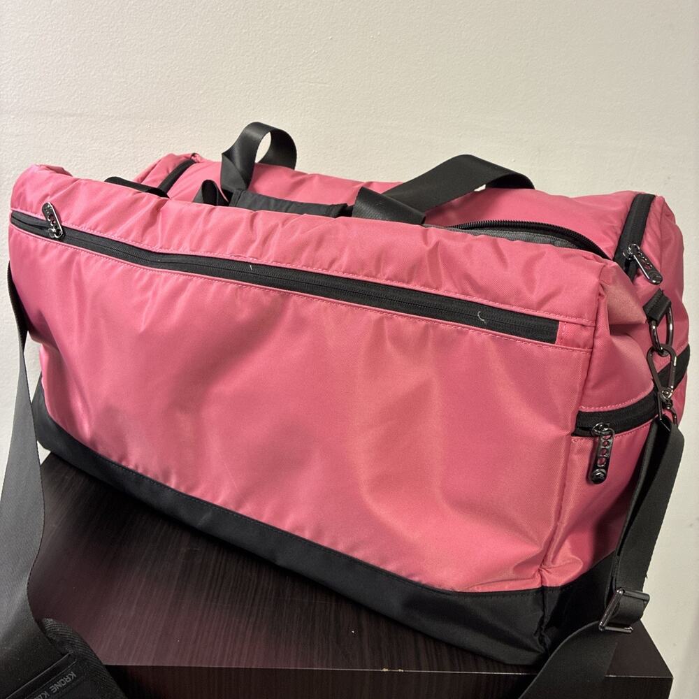 KRONE KALPASMOS Pink And Black Sneaker Bag